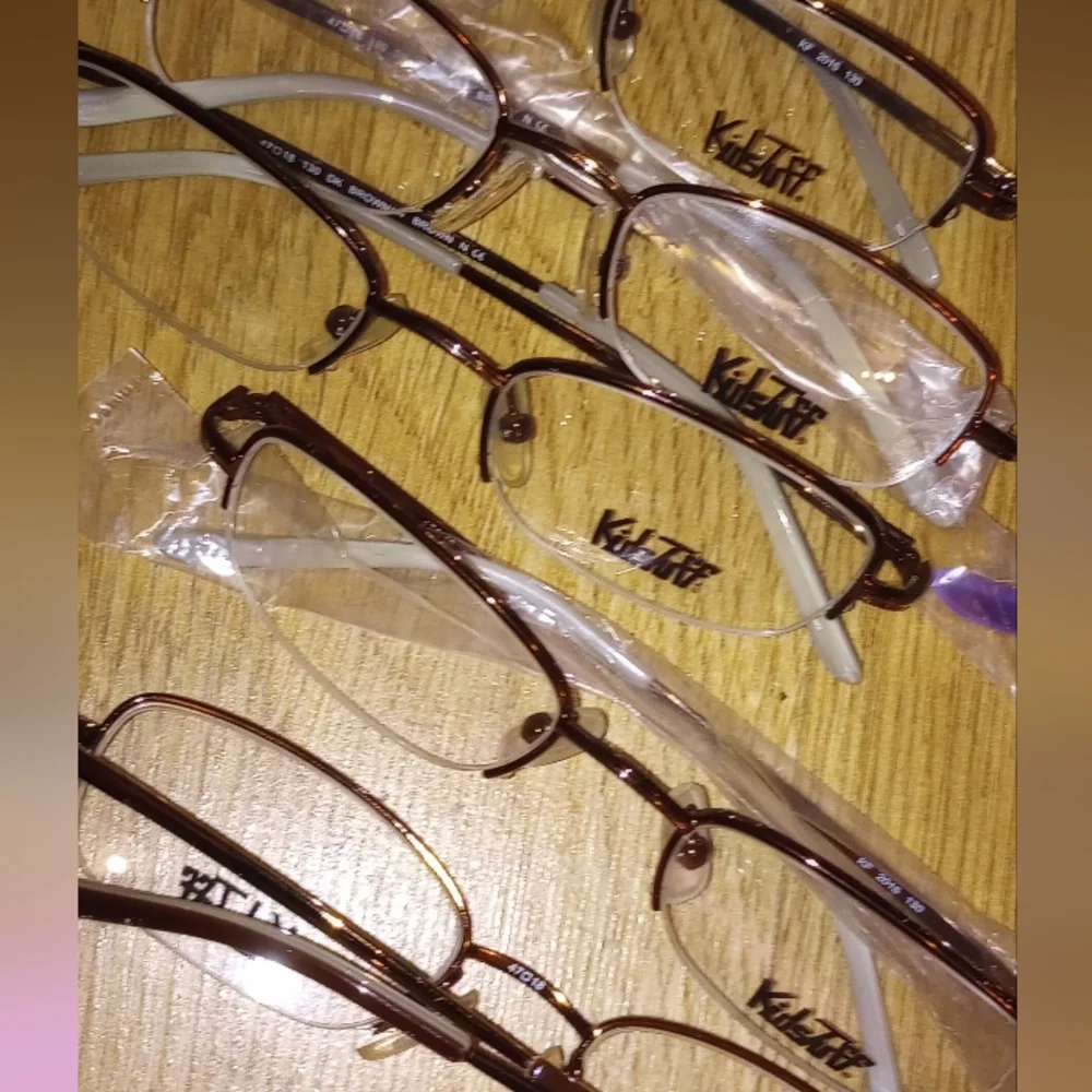Lot of 15- girls or boys children's new kidstuff glasses frames- 3 styles!